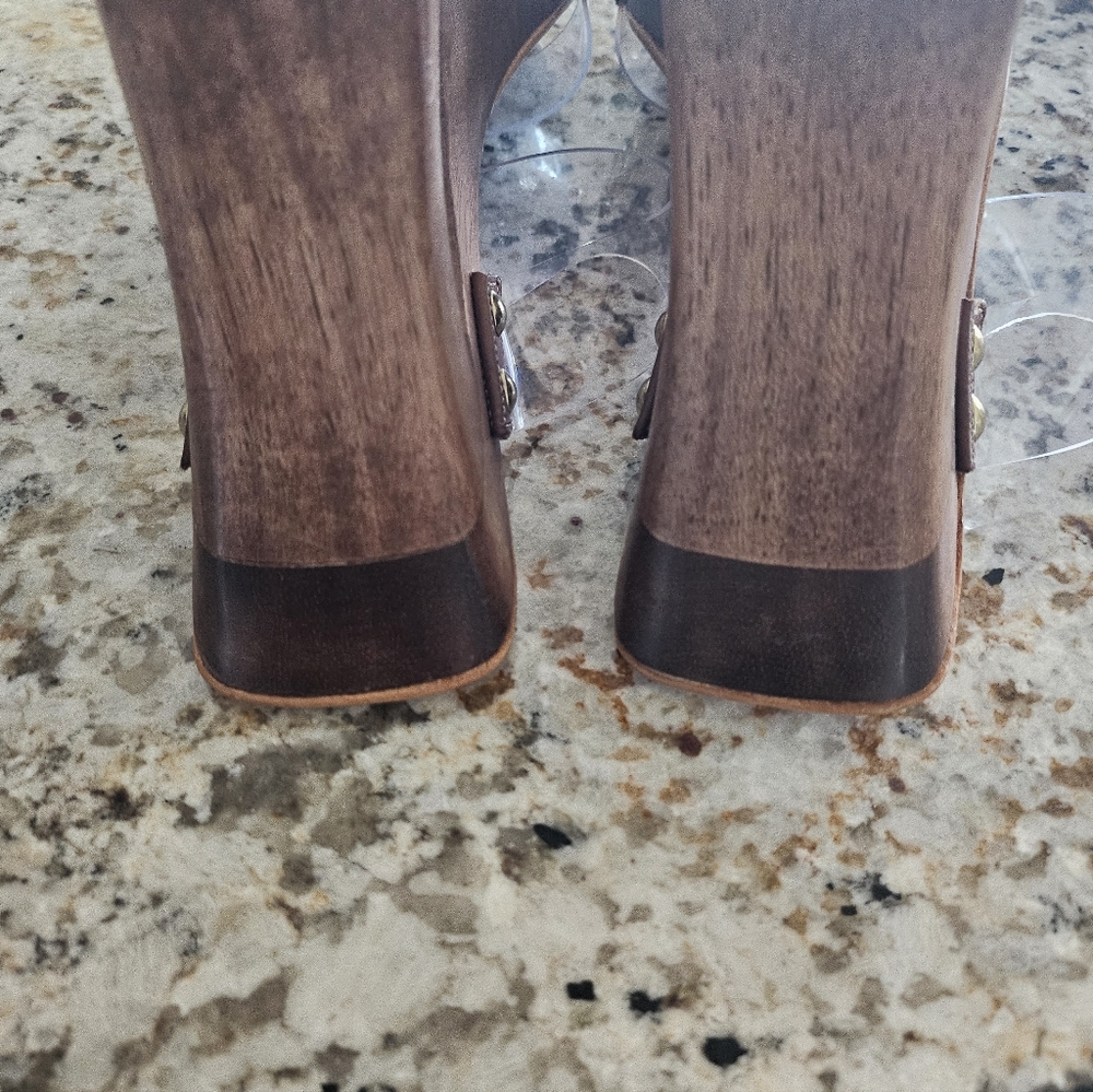SCHUTZ Tansparent Block Heel Sandals - Picture 10 of 13